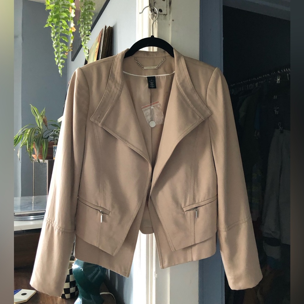 WHITE|BLACK Blazer (Cream)